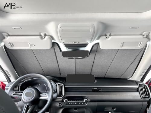 Windshield Foldable Sunshade for 2024-2025 Porsche Macan EV (EV Models Only)