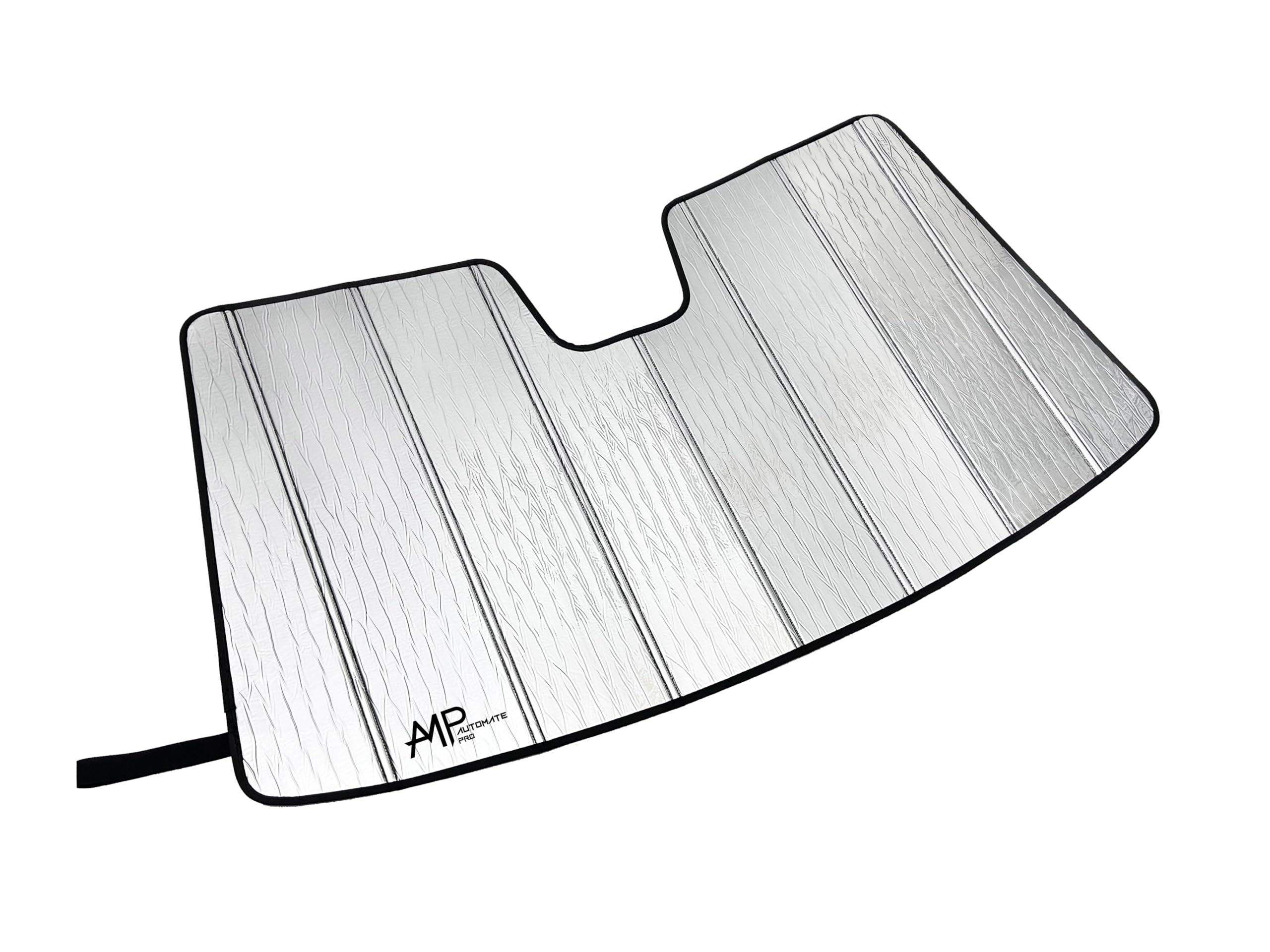 AutoMate Pro Custom Fit Foldable Sunshade For Tesla Model 3 (2018-2022) - UV Blocking Retractable Windshield Protector