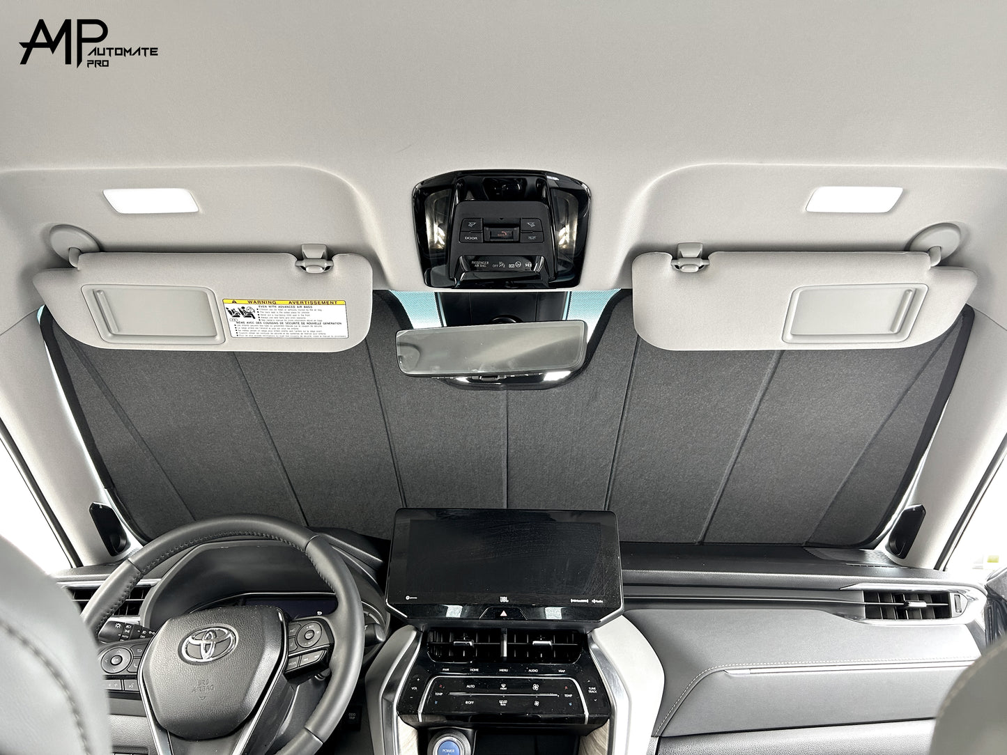 Windshield Foldable Sunshade for 2021-2024 Toyota Venza SUV
