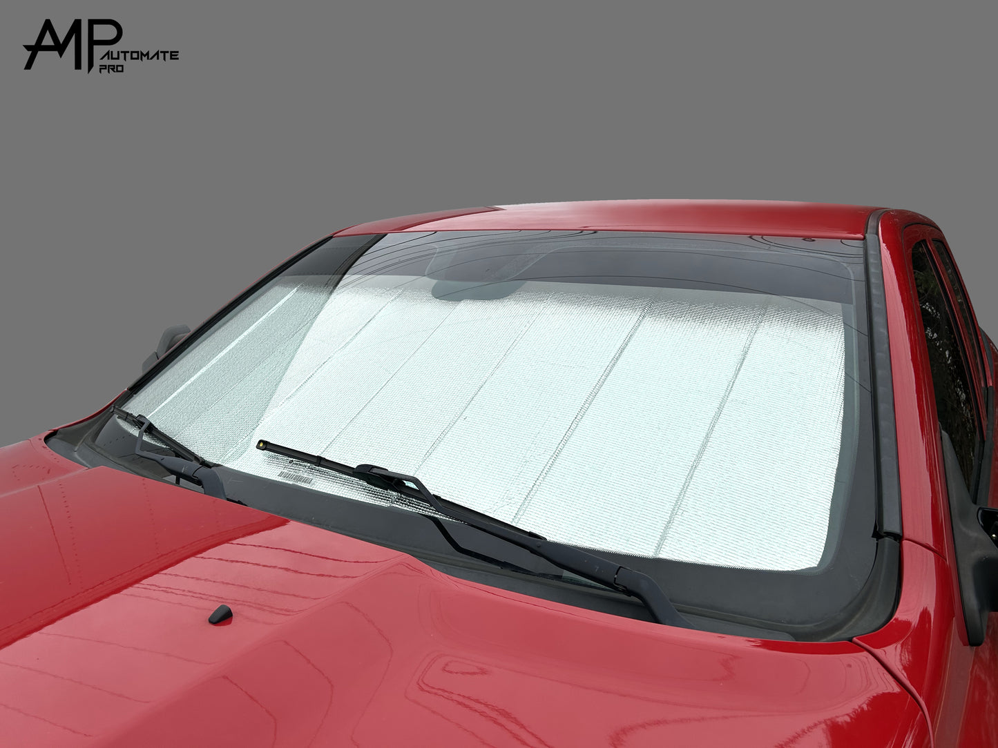 Windshield Foldable Sunshade for 2009-2018 Dodge RAM 1500, 2Dr Regular Cab, 4Dr Quad Cab, Crew Cab, Mega Cab