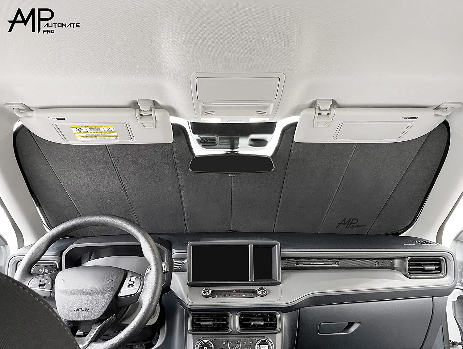 Custom Fit Windshield Foldable Sunshade for 2020 2021 2022 Mercedes-Benz Glb-Class GLB Class SUV, Compact Sun Shade Block UV Rays Visor Protector Folding Dual-Purpose (Made in USA)