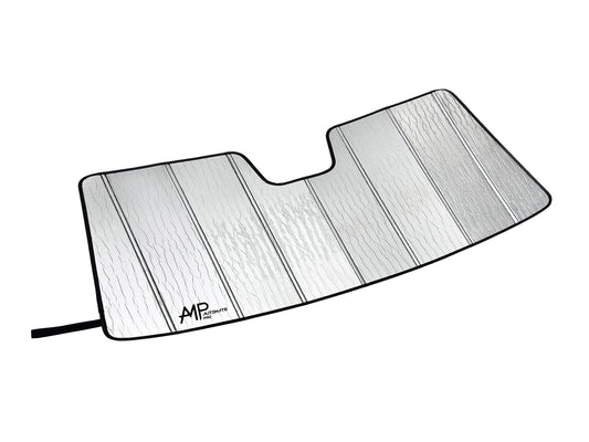 Custom Fit Windshield Foldable Lightweight Sunshade for Jeep Gladiator Pickup Truck (with Sensor), 2025 2024 2023 2022 2021 2020 (Made in USA)