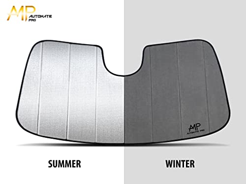 Windshield Foldable Sunshade for 2024 Audi Q8, SQ8 e-Tron Etron SUV