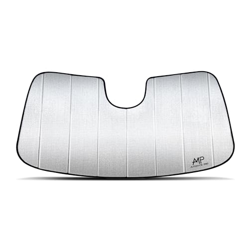 Windshield Foldable Sunshade for 2025 Nissan Armada SUV (with Integrated Dashcam)