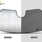 Windshield Foldable Sunshade for 2024-2025 Porsche Macan EV (EV Models Only)