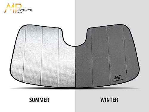 Windshield Foldable Sunshade for 2024-2025 Porsche Macan EV (EV Models Only)