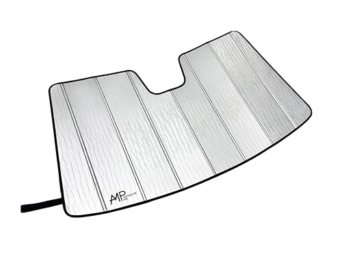 Custom Fit Windshield Foldable Lightweight Sunshade for Cadillac Escalade IQL (Long) SUV, 2026 (Made in USA)