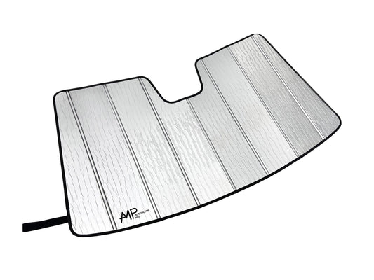 Custom Fit Windshield Foldable Lightweight Sunshade for 2019 2020 2021 2022 2023 2024 2025 Chevrolet Silverado 1500 (NOT for HD2500 3500), Regular/Double/Crew Cab