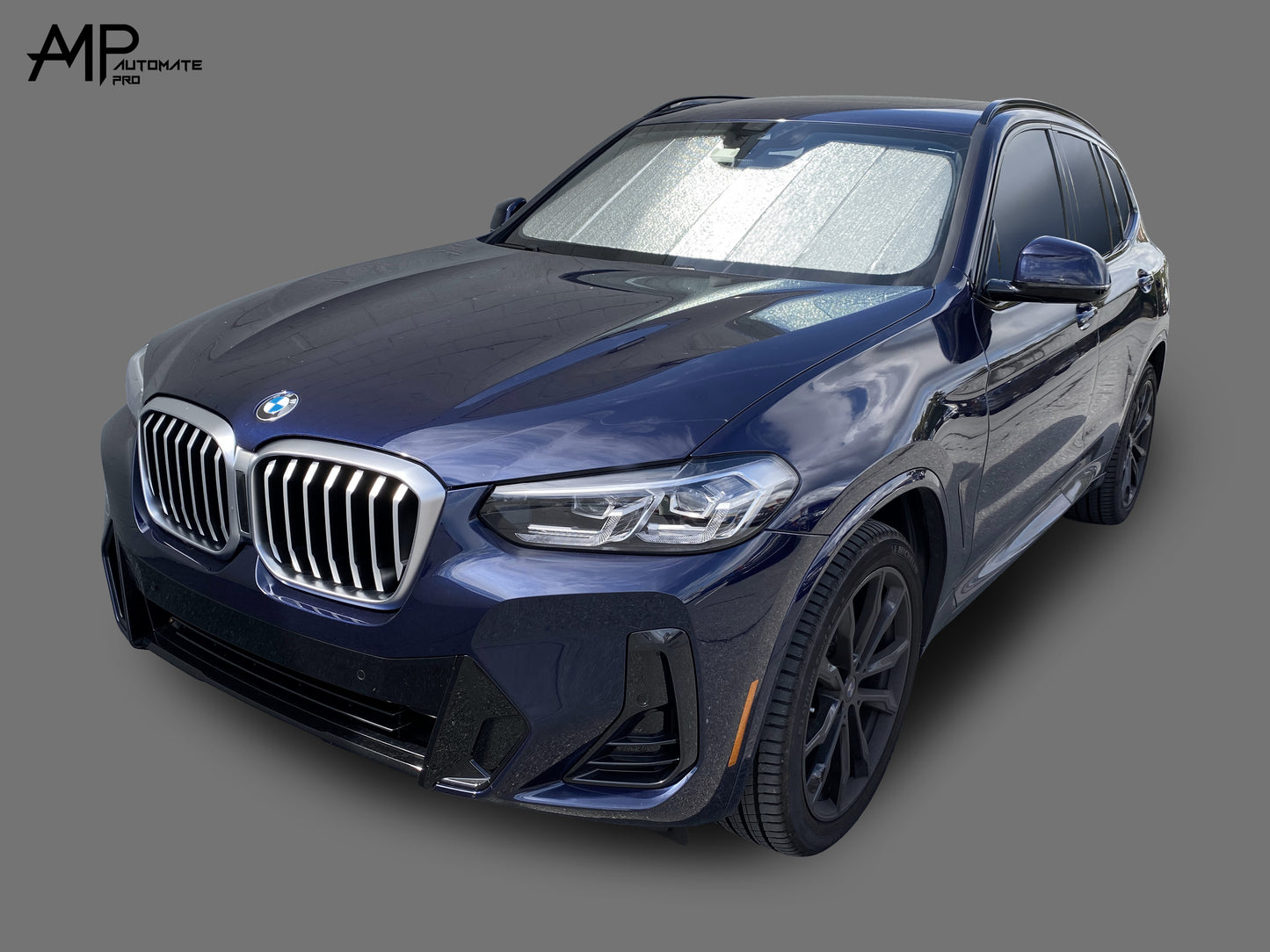 Windshield Foldable Sunshade for 2018-2025 BMW X3 SUV