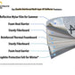 Windshield Foldable Sunshade for 2003-2009 Lexus GX SUV