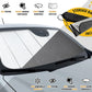 Automate Pro Custom Fit Windshield Foldable Sunshade for 2008 2009 2010 2011 2012 Chevrolet Malibu Sedan