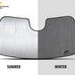 Windshield Foldable Sunshade for 2024-2025 Toyota Grand Highlander SUV